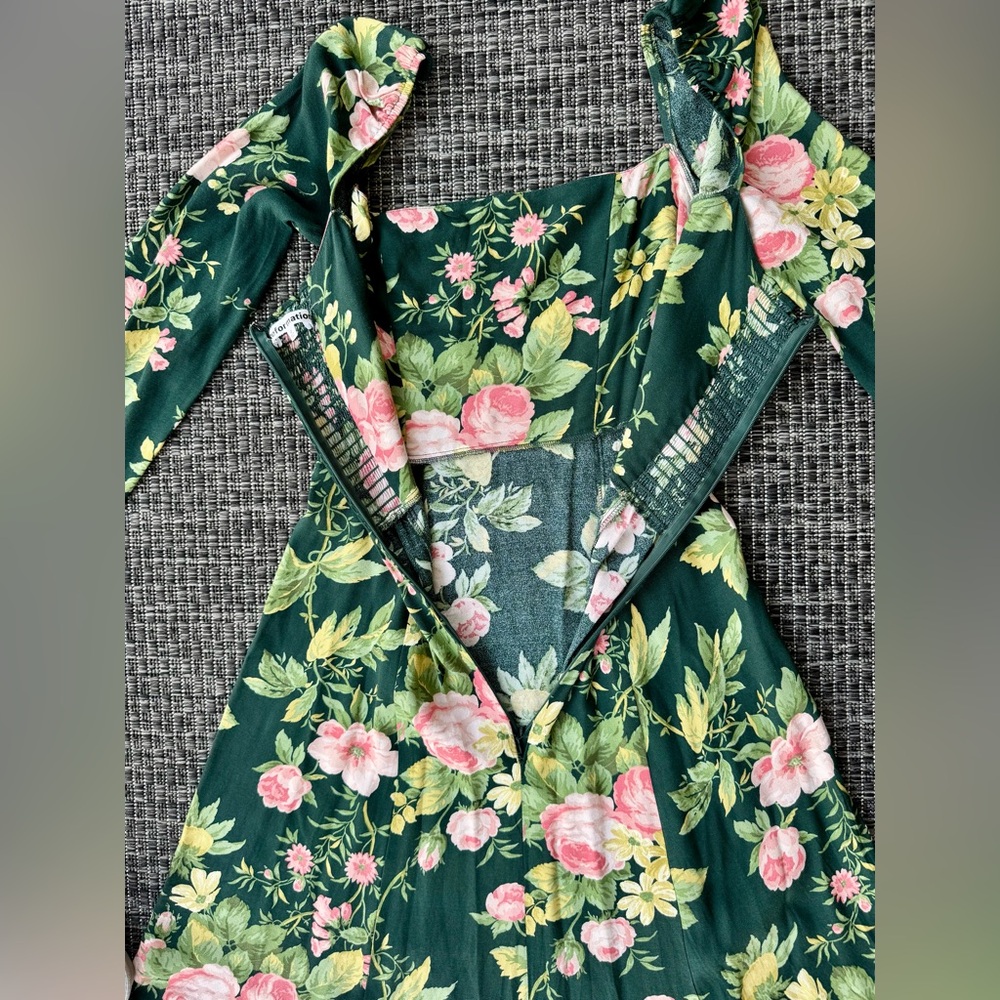 Reformation Sigmund Dress-Belvedere - Picture 14 of 16